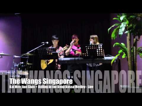 The Wangs Singapore - Kai Men Jian Shan + Rolling in the Deep medley - Live