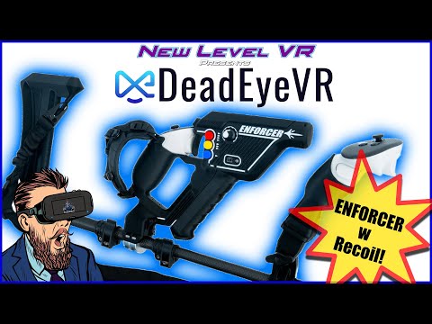 Quest 3 stock with recoil! Deadeye VR Enforcer Honest Review – Built-in Recoil, But Is It Worth It?