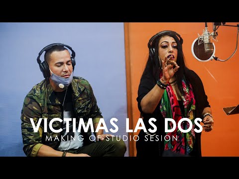 La union de Victor Manuelle & La India en el Estudio