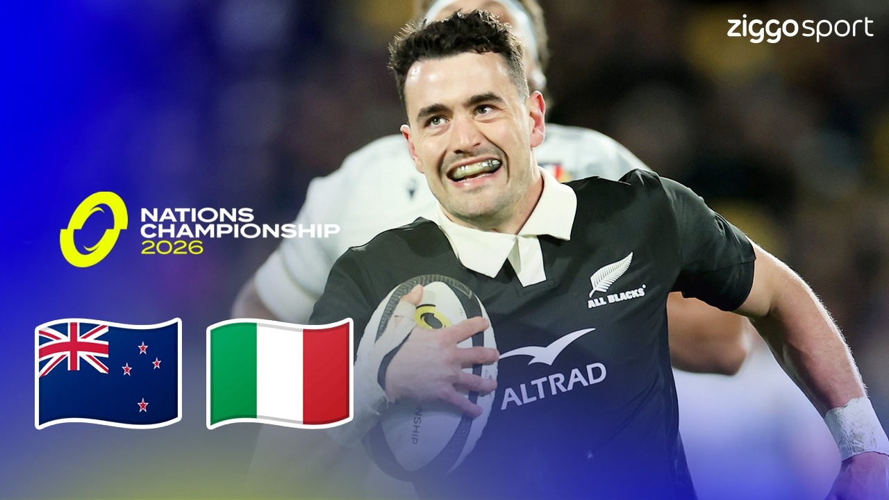 DE ALL BLACKS ZIJN NIET TE STOPPEN!! 😍🥵 | Nieuw-Zeeland vs Italië | Nations Championship 2026