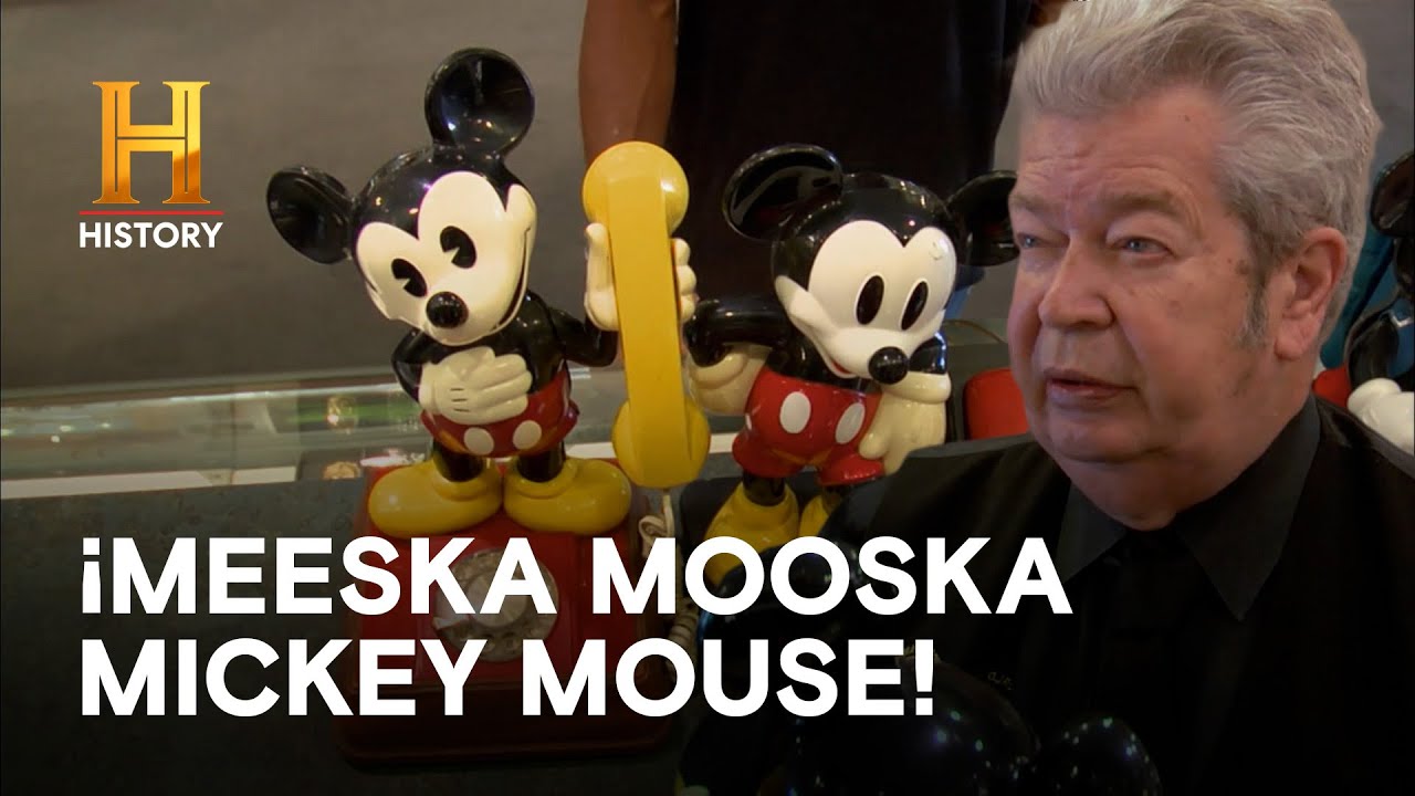 El viejo compra “Mousekerramientas” misteriosas de Mickey Mouse - EL PRECIO DE LA HISTORIA
