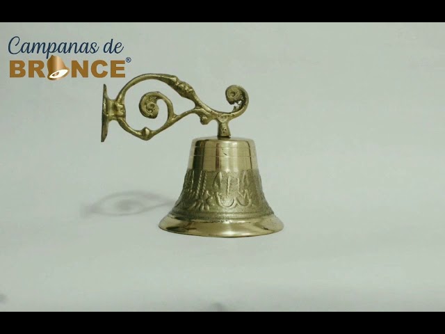 Vídeo relacionado con Assorted Collections Accesorios de Pub en casa - Timbre de Puerta montado en la Pared - Decoraciones náuticas - Campana Plateada única con Sonidos Fuertes y nítidos Pub (6 Pulgadas)