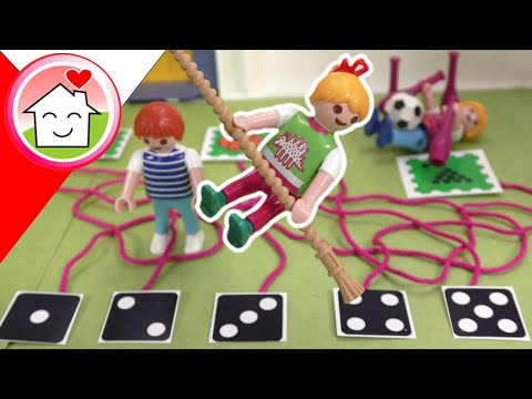 Playmobil po polsku Nie wylosuj niewłaściwej stacji - Rodzina Hauser