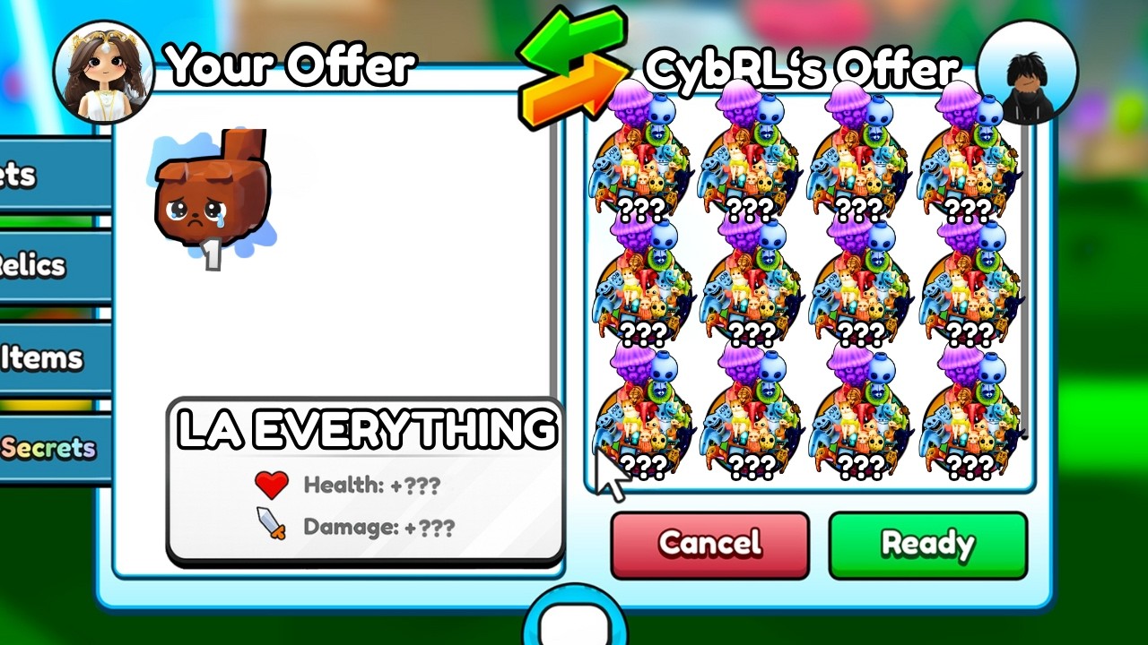 Trading From TRASH to LA EVERYTHING COMBINASION In Brainrot Evolution (Roblox)