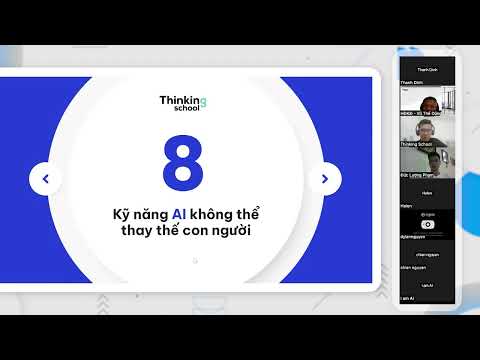 Seminar 4: Làm Sao Để Không Bị AI Thay Thế - 8 Kỹ Năng Thiết Yếu | Thinking School