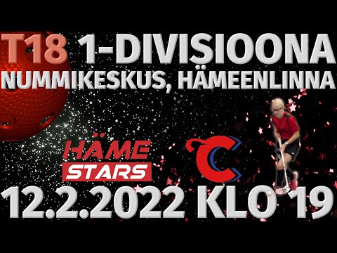 T18 1. divisioona. Häme Stars - Classic II. Nummikeskus, Hämeenlinna. 12.2.2022