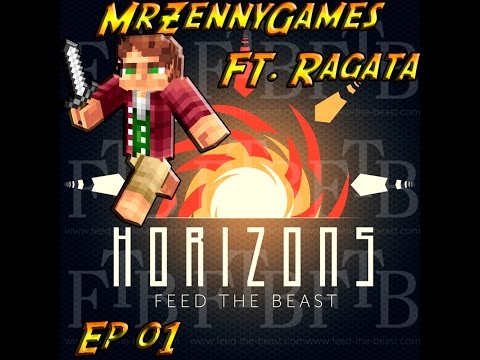 Minecraft FTB Horizons | Ep 1 | A Ravine?!