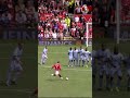 The last goal Cristiano Ronaldo scored in the Premier League for Manchester United
