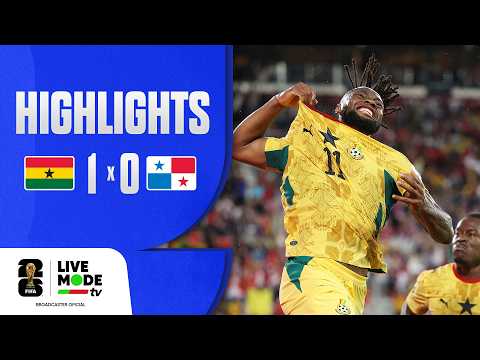 Gana 1-0 Panamá (WC 2026)