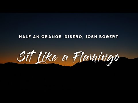 Half an Orange, Disero - Sit Like a Flamingo (Lyrics) feat. Josh Bogert
