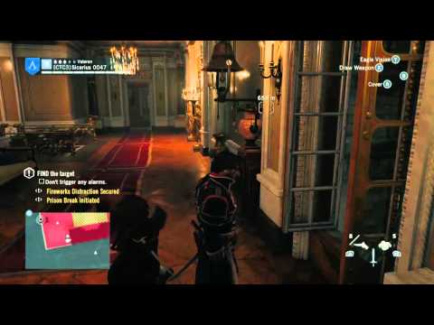 Assassins Creed Unity sequence 9-2 easy kill w/fireworks distraction