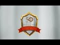 Society For The Advancement Of Mechanical Engineers GCE Salem 50 Years Logo Animation