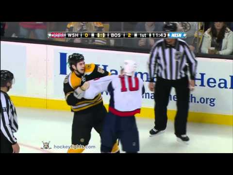 Matt Bradley vs Adam McQuaid