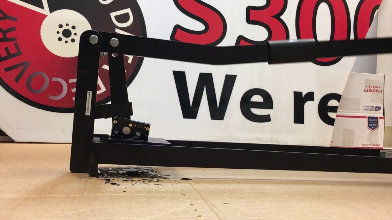 $25 Hard Drive Destruction Service in Los Angeles - 100% data destruction - Walk-in or Mail-in