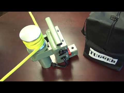 2,000 lb 12V DC Hitch-Mount Capstan Winch - 9118589