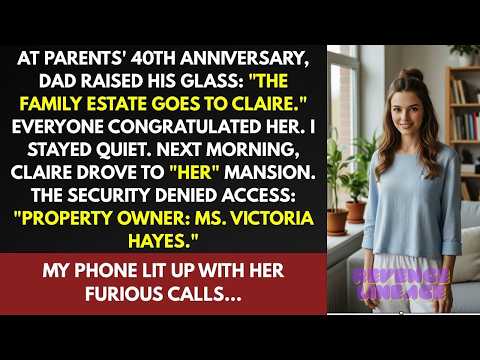 Parents' Anniversary: They Gave My Inheritance To Sister—I Bought The Estate