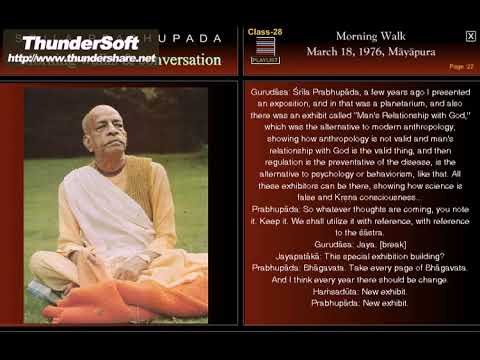 Mayapur Morning Walk Discussion--Srila Prabhupada Asks a Controversial Question?.........