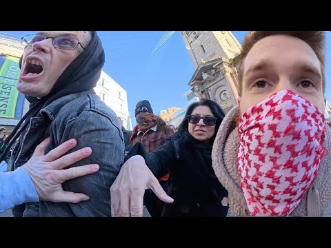 BRIGHTON- UNHINGED ANTI TRUMP LEFTIES ATTACK 