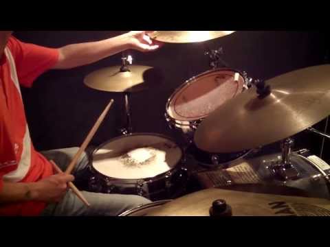 Simple Double Bass Groove with One Foot ( Jormah Christ Style ) - Drum Lesson #143