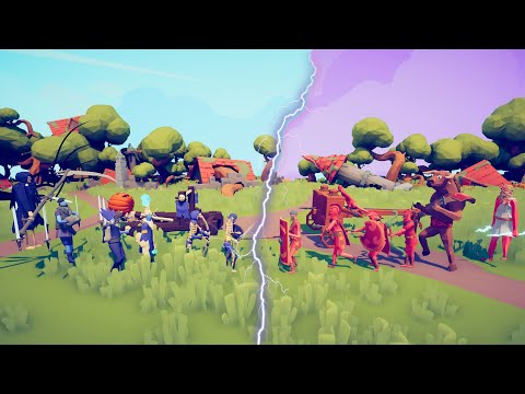 Spooky Team vs Ancient Team - Totally AccurateBattle Simulator