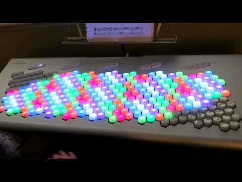 Blackjack on the Lumatone keyboard