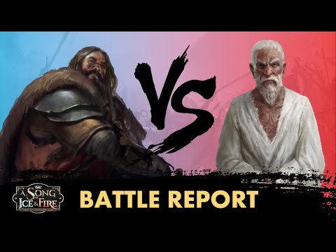 ASOIAF Battle Report 2021 S02 edition 40 pt: Stark (Greatjon Umber) vs Lannister (The High Sparrow)