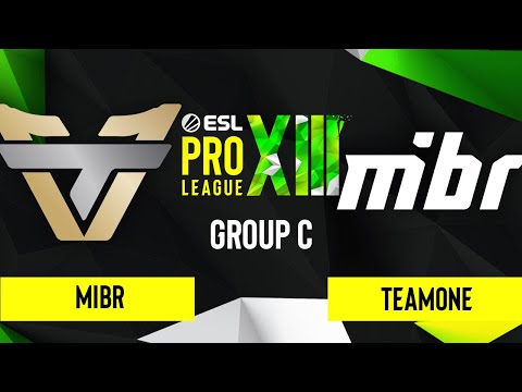 CS:GO - MIBR vs. TeamOne [Train] Map 2 - ESL Pro League Season 13 - Group C