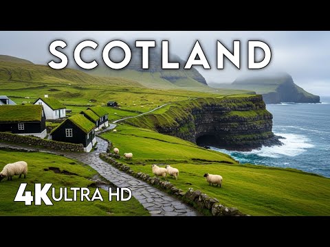 Scotland in 4K - Hidden Gems &  Incredible Scenes - Relaxing Music