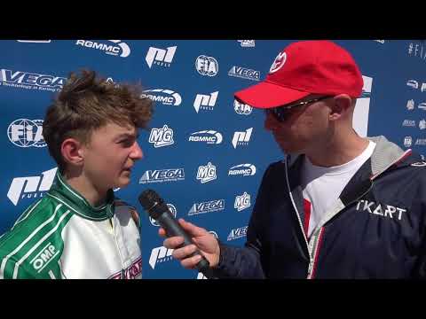 Jan Przyrowski (Tony Kart Racing Team – Tony Kart – Vortex), FIA Karting Euro Champs OK RD1 Valencia