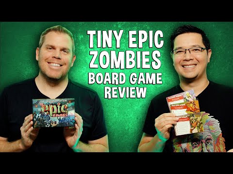 Review of Tiny Epic Zombies- A Big Zombie Board Game in a Small Box!