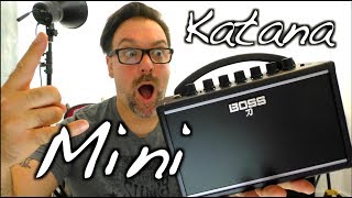 BOSS KATANA MINI - Mini Amp With Massive Tones