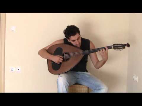 Antonis Simixis plays LUTE  { THE LAND OF SEA }
