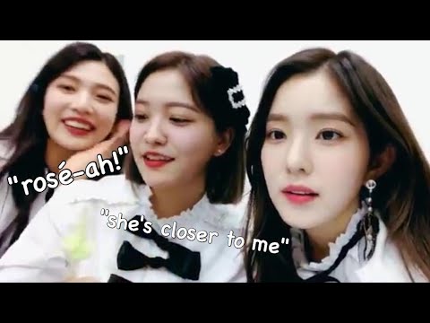 red velvet being blinks for 5 minutes