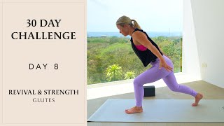 Yoga for Glute Strength | 30 Day Yoga Challenge