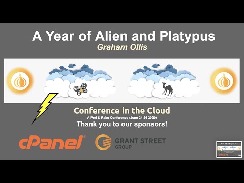 Graham Ollis - A Year of Alien and Platypus - Lightning Talks - Day 2