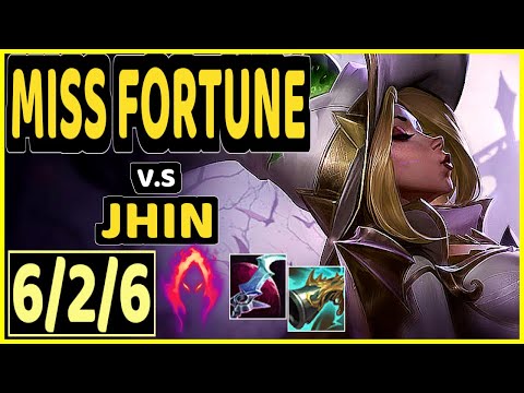 LIGHT (MISS FORTUNE) vs JHIN - 6/2/6 KDA BOTTOM ADC CHALLENGER GAMEPLAY - KR