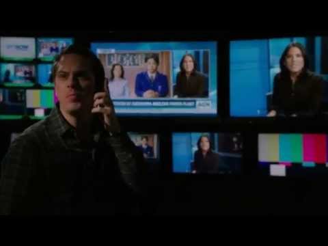 The Newsroom (Sloan speaks Japanese in the air)