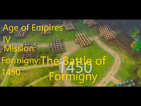 Age of Empires IV | The Battle of Formigny | Mission: Formigny -1450