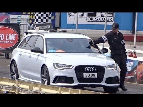 2014 GTi Inters - Very Fast Audi RS6 1/4 Mile - 11.4 @ 123mph