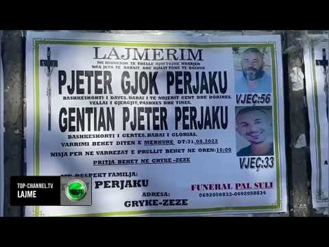 Top Channel/Vrau babë e bir,ende asnjë gjurmë nga autori.Përcillen për në banesën e fundit viktimat