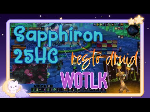 Resto Druid PoV - Naxxramas 25 | Sapphiron | Classic WotLK