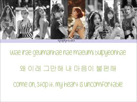 9MUSES - Hurt Locker [LIVE] [Rom/Han/Eng] Lyrics