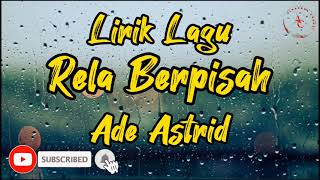 Download lagu LIRIK LAGU RELA BERPISAH ADE ASTRID !! RELA BERPISAH ADE ASTRID X GERENGSENG mp3 Download lagu LIRIK LAGU RELA BERPISAH ADE ASTRID !! RELA BERPISAH ADE ASTRID X GERENGSENG mp3