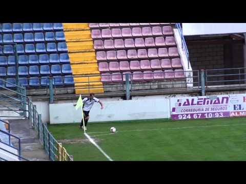 Curro al palo (Extremadura UD 0-0 Mérida UD) J22