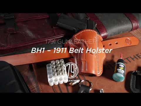 1791 GUNLEATHER BH1 1911-LEATHER BELT HOLSTER