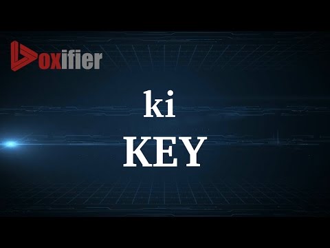 How to Pronunce Key in English - Voxifier.com