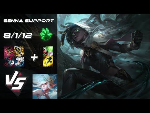 SUPPORT Senna vs Janna - NA Grandmaster Patch 14.19