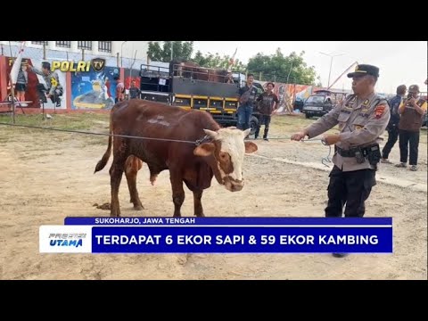 POLRES SUKOHARJO SALURKAN HEWAN KURBAN