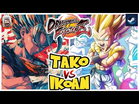 DBFZ Tako vs Ikoan (Vegito, Gogeta, Gohan) vs (Jiren, A21LC, Gotenks)