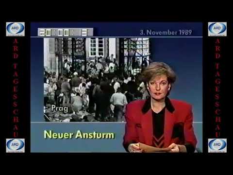 TagesSchau 03. November 1989 - ARD // Cut / Geschnitten - 1989.11.03